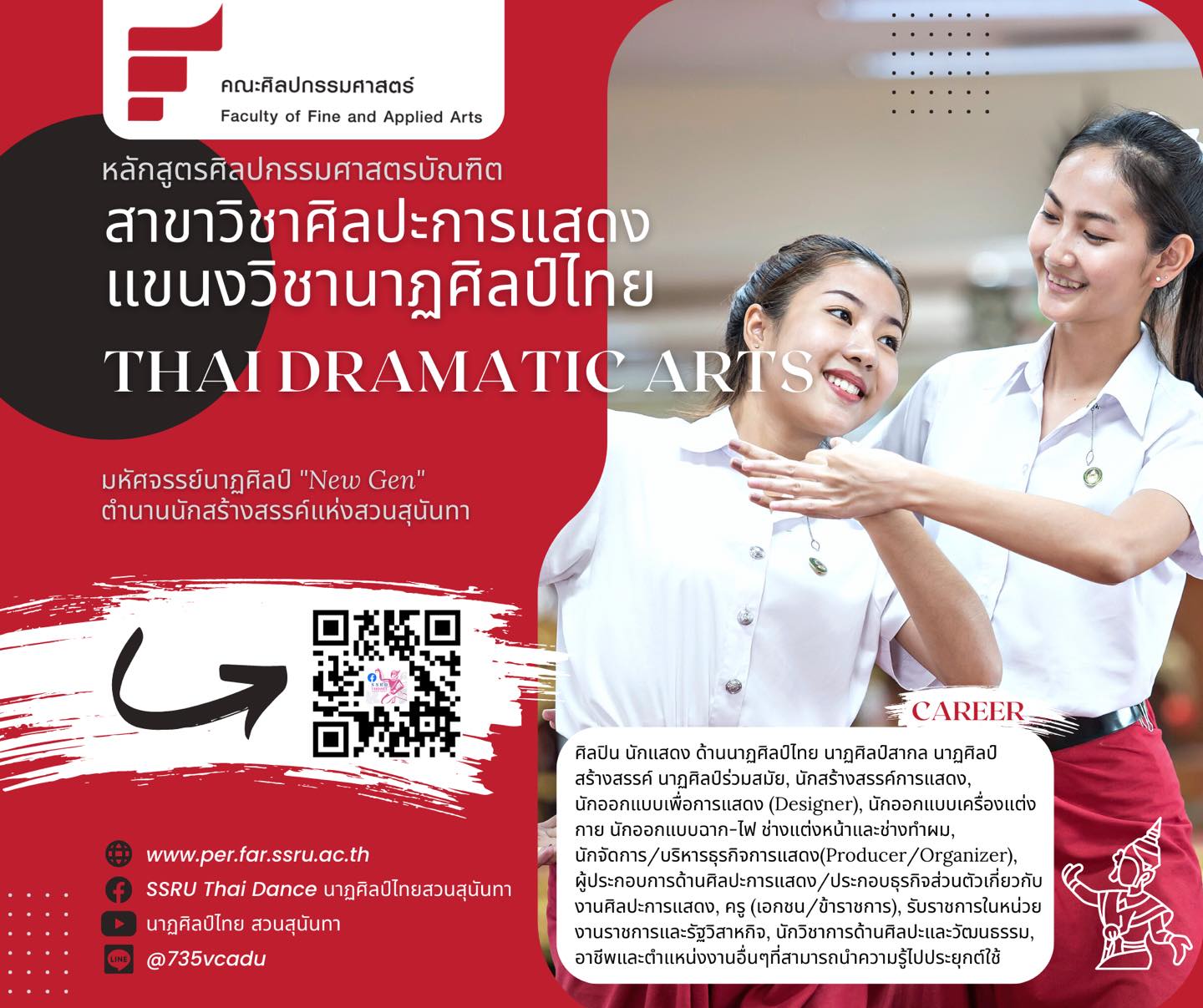 Poster Thai dance